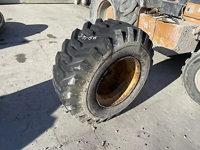 15X19.5 General OTR Tire R-4 Loader Lug 12-Ply Used  30/32 On Wheel Foam Filled • $450