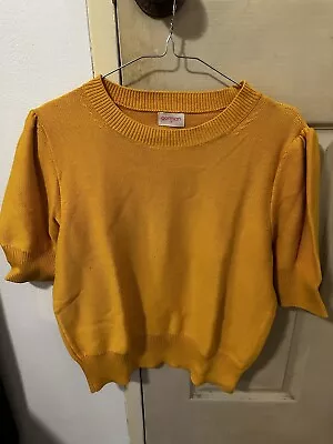 Gorman Yellow Knit Size12 • $40