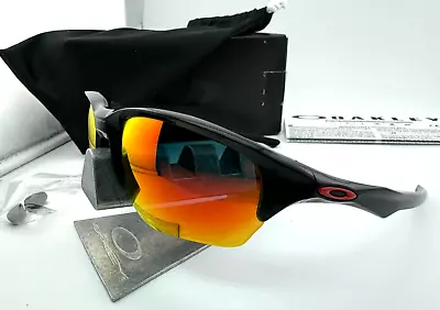 Oakley Flak Beta Polished Black Prizm Ruby Polarized Sunglasses Oo9363-14 New • $70