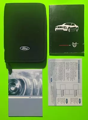 2009 Ford MUSTANG Factory Owners Manual Guide Set & Case *OEM* • $60.95