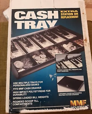 MMF Industries Cash Tray Extra Station Or Replacement Locking Lid No Keys • $34.95