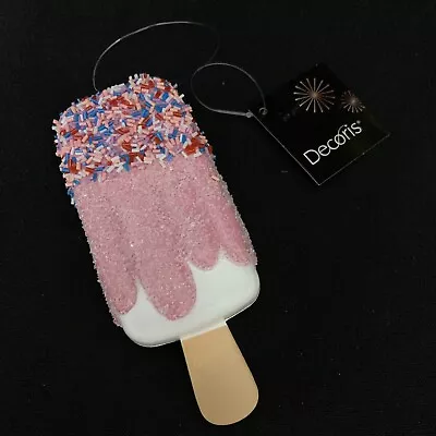 Fab Ice Cream 12cm Christmas Tree Novelty Decoration Decoris • £5.99