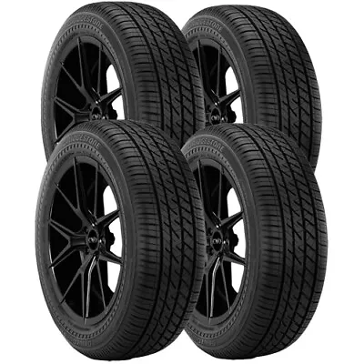 (QTY 4) 235/50RF18 Bridgestone Driveguard 97W SL Black Wall Tires • $665.96