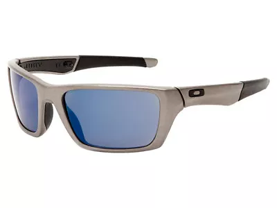 Oakley Jury Sunglasses OO4045-03 Distressed Silver/Ice Iridium • $199.99