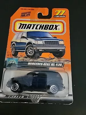 MATCHBOX Mattel Wheels #77 Mercedes Benz ML 430  • $11.79