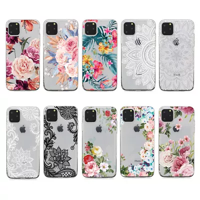 Flower Pattern Back Case Phone Case Cover For Xiaomi Poco X3 Note 10 Lite 10T 11 • $9.89