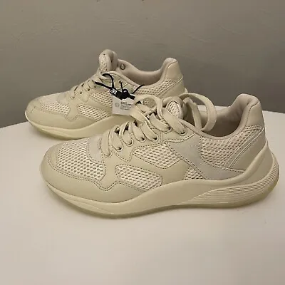 Zara Cream Neutral Tone - Casual Sneakers - Shoes - -3412/610 Women’s Size 37 • $16.99