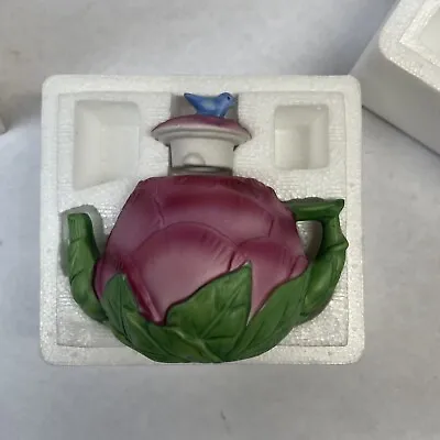 $11.99 • Buy Avon Season’s Treasures Miniature Teapot Collection “Peony” 1995