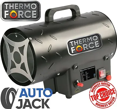 £89.99 • Buy 15KW Industrial Propane Gas Heater 51,000 BTU For Garage Or Workshop Autojack 