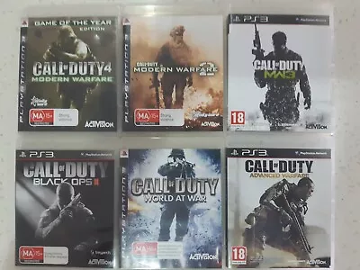 Call Of Duty Modern Warfare 2 3 4Black Ops 2 World At War & Advanced Warfare • $39