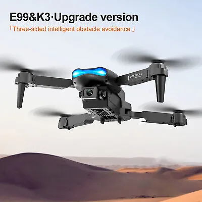 $33.54 • Buy Aeroplane USB Charging FPV Drones For Boys Girls (Black 1Battery No Camera) AU