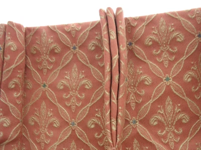 £45 • Buy Jonelle Fleur-de-lys  Triple Pleat  Lined Curtains L 142 Cm X W 339 Cm