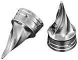 $63.89 • Buy Kuryakyn 1219 Twisted Front Axle Nut Covers Harley Models 2002-2015 49-3909 1219