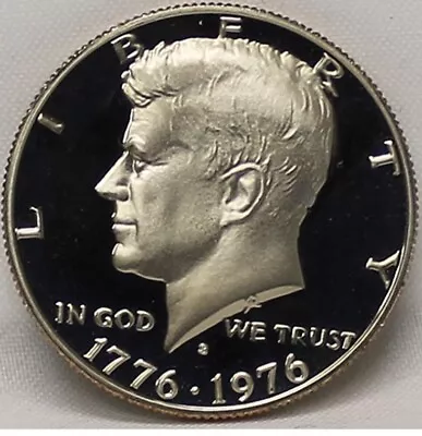 1776-1976-S Kennedy Half Dollar GEM Clad Proof Brilliant Coin • $8.80