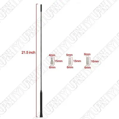 Car Antenna Aerial Roof AM/FM Stereo Car Radio 21.5  For Ford Focus 2000-07 55mm • $16.72