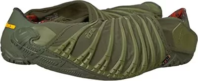 Vibram Furoshiki Wrapping Sole Sz 9-9.5 M EU 42 Men's Stretch Shoe Olive 18MAD04 • $74.99