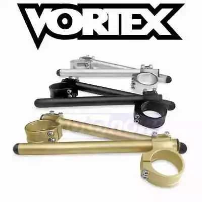 Vortex 7 Degree Clip-Ons For 1988-1997 Suzuki GSX-R1100 - Control Handlebars Wh • $190.98