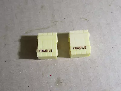 109X DINKY France Bundle 2 Crates Plastic Beige 1.5 X 2 X 1 CM Spare Part • $22.64