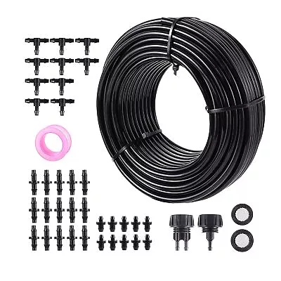 Irrigation Hose Kit 80 Feet 1/4 Inch Drip Line Irrigation Hose With A Varie... • $22.97