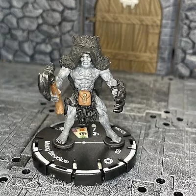 Mage Knight-Molog Bloodaxe- Omens Unique #094- 2.0 LE Krugg Orc Ork Khan DnD • $31.50