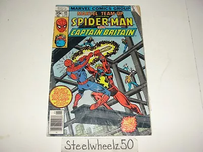 Marvel Team Up #65 Comic Lot 1977 Spiderman1st US Appearance Captain Britain HTF • $19.99