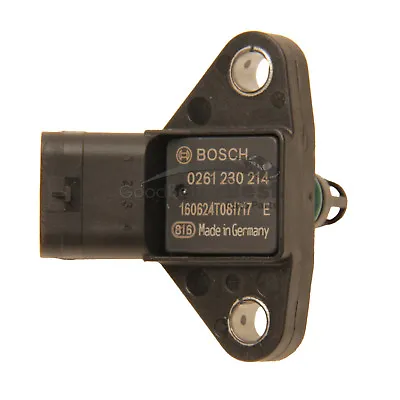 One New Bosch Supercharger Boost Sensor Front 0261230214 For Audi For Volkswagen • $42.63