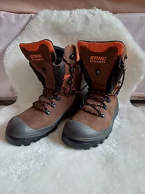 Stihl Dynamic Chainsaw Boots Size 41 UK 7.5 • £160