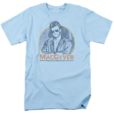 MacGyver T-shirt 80's Action TV Series Adult Regular Fit Graphic Tee CBS1640 • $19.99