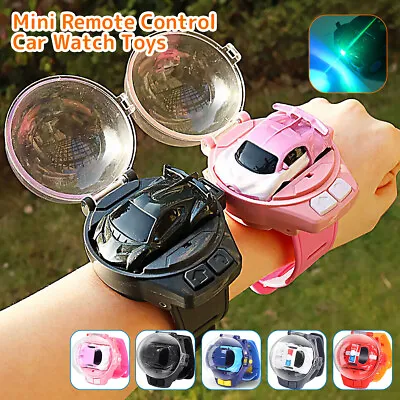 Remote Control Car 2.4GHz USB Rechargeable Watch RC Racing Car Mini Okubg .t • $26.84