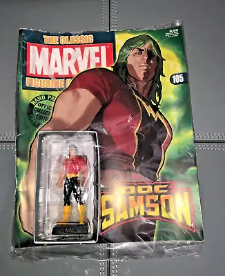 Eaglemoss Marvel Classic Collection Doc Samson No 105 Display Figure And Mag • £9.99