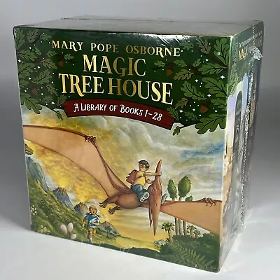 Magic Tree House Books 1-28 Boxed Set By Mary Pope Osborne SEALED • $50