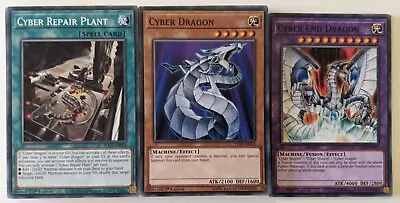 YuGiOh 40 Card Cyber Dragon Deck With 5 Card Extra Deck • £18.77