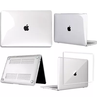 £7.44 • Buy Crystal Glossy Hard Case Cover For Apple MacBook Air Pro 11'' 12 13'' 14' 15' 16