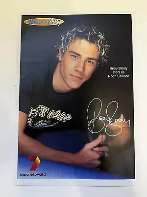 BEAU BRADY *Noah Lawson* HOME AND AWAY FAN CAST PHOTO CARD • £10