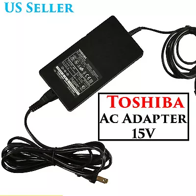 Genuine  TOSHIBA AC Adapter 15V Laptop Notebook PC Satellite Tecra  • $7