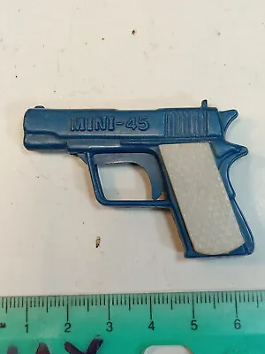 Vintage CHILDREN'S PLASTIC VACUUM ARROW GUN MINI 45 MADE INHONG KONG WORKS! • $10