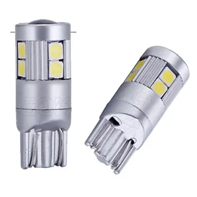 GOLF MK6 MK5 MK4 9 SMD ERROR FREE CANBUS W5W T10 501 LED SIDE LIGHT BULB Plate • £3.99