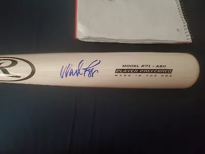 Wade Boggs Signed Bat With Dave And Adams Certification • $200