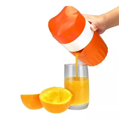 Citrus Hand Manual Press Squeeze Juicer Orange Lemon Lime Strainer & Container • $19.95