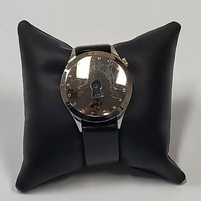 RARE Authentic Marc By Marc Jacobs ~ Keyhole Watch With Leather Band ~ WORKS  • $99.81