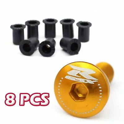 Windscreen Fairing Bolts Gold For GSXR 1000 K6 K7 K8 K9 L1 L2 • $23.63