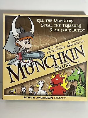 Steve Jackson Games Munchkin Deluxe Board Game • $15.60