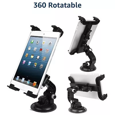 £9.46 • Buy Car Windscreen Dashboard Tablet Mount Holder 360 Rotation For 7-11 Inch IPad/Tab