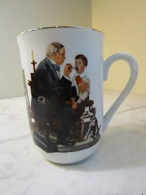 Vintage Norman Rockwell Museum  The Country Doctor  Porcelain Coffee Tea Cup Mug • $4.99