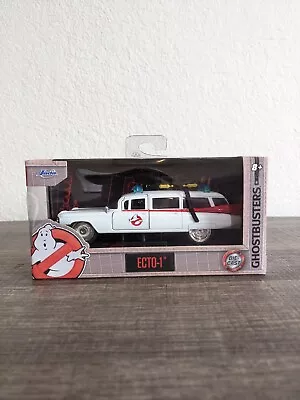 Jada Ghostbusters ECTO-1 White Hollywood Rides 1:32 Diecast Car • $14.99