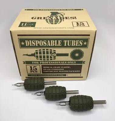 Medical Grade Plastic. EO Gas Sterilized. Individually Packaged Grenades • $30