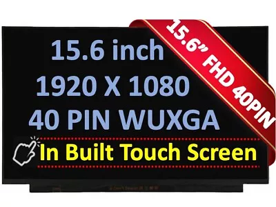 $79.98 • Buy NV156FHM T07 V8.3 V8.4 R156NWF7 R2 HW 4.2 2.3 W/ Touch For Lenovo 15.6  Laptop