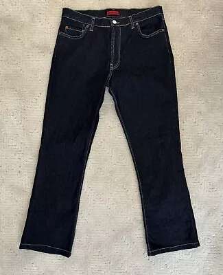 Vitamina Womens Jeans Dark Wash Blue Denim Jeans 46/8 • $29.95