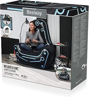 £32.99 • Buy Bestway Gaming Chair, Inflatable Indoor Armchair For Adults And Kids 🎮🎄