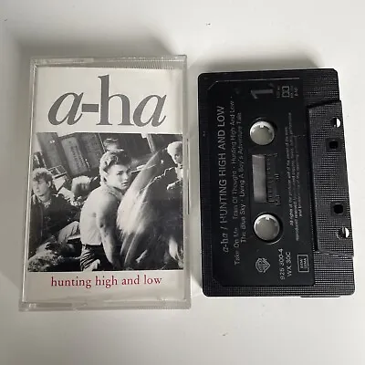 A-ha   - Hunting High And Low   -  Music Cassette Tape Album Tested VGC+ • £4.29